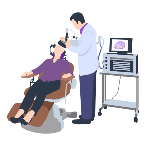 Transcranial Magnetic Stimulation | Manoshanti-Mental Health Care